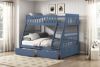 Picture of Nora - Blue Twin Over Full Bunk Bed