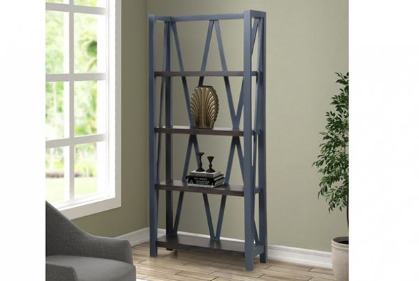 Picture of Heritage  - Denim Etagere Bookcase