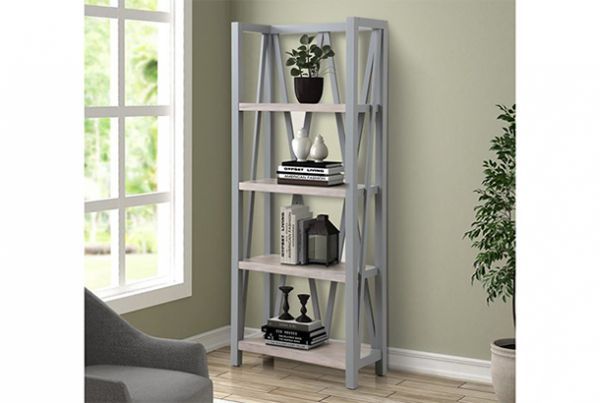 Picture of Heritage  - Dove Etagere Bookcase