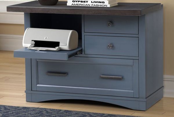 Picture of Heritage - Denim Filing Cabinet