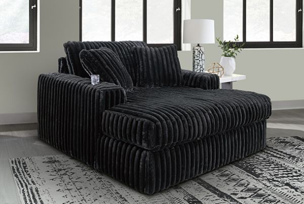 Picture of Midnight - Onyx Oversized Chaise
