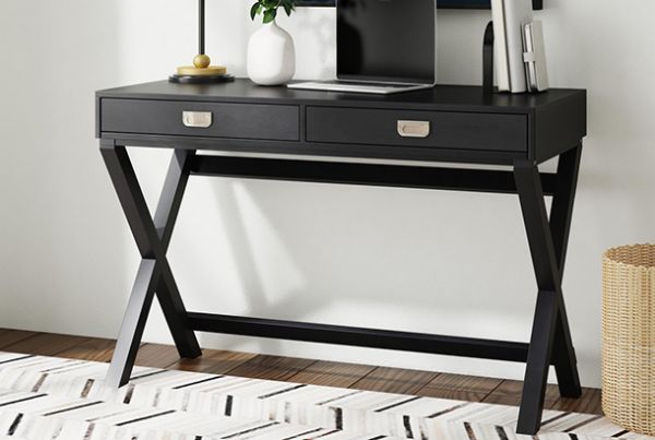 Picture of Peggy - Black Writing Desk