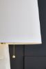 Picture of Laurellen - White Alabaster Table Lamp