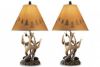 Picture of Derek - Brown Poly Table Lamp