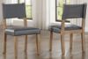 Picture of Aubrey - Gray/Brown Dining Chair