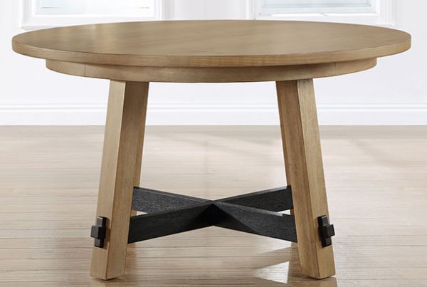 Picture of Aubrey - Brown Round Dining Table