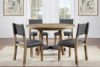 Picture of Aubrey - Brown Round Dining Table