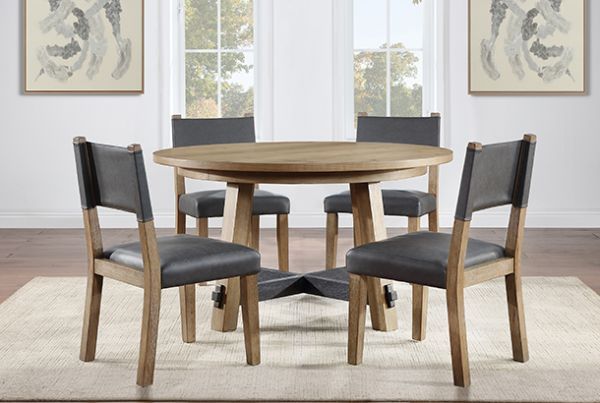 Picture of Aubrey - Brown 5PC Dining Set
