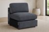 Picture of Jackson - Charcoal Armless Chair