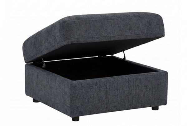 Picture of Jackson - Charcoal Storage Ottoman