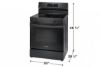 Picture of 30" - Black Electric Range with Steam Clean