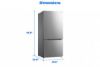 Picture of 18.7 Cu. Ft. Stainless Steel Bottom-Freezer Fridge