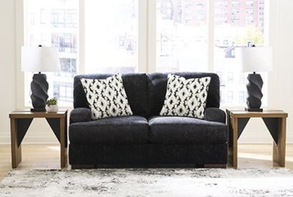 Picture of Whitmore Manor - Black Pearl Loveseat