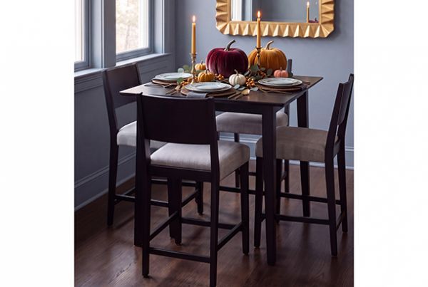 Picture of Cosgrove - Charcoal 5PC Pub Height Dining Set