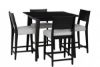 Picture of Cosgrove - Charcoal 5PC Pub Height Dining Set