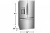 Picture of 27.8 Cu. Ft. - Stainless Steel French Door Fridge