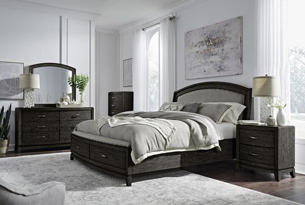 Picture of Avalon - Coffee Bean King Storage Bed